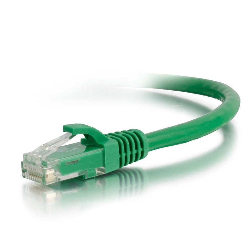 C2G Legrand Cat6 Ethernet Cable, Snagless Unshielded Cat6 Patch Cable, 20 Foot Snagless UTP Ethernet Cable, Green Ethernet Network Patch Cable, 1 Count, C2G 03996 - Image 2
